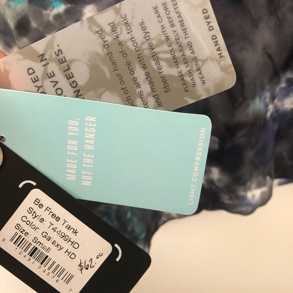 NWT Nux Be Free Tank. Size Small - Picture 2 of 5